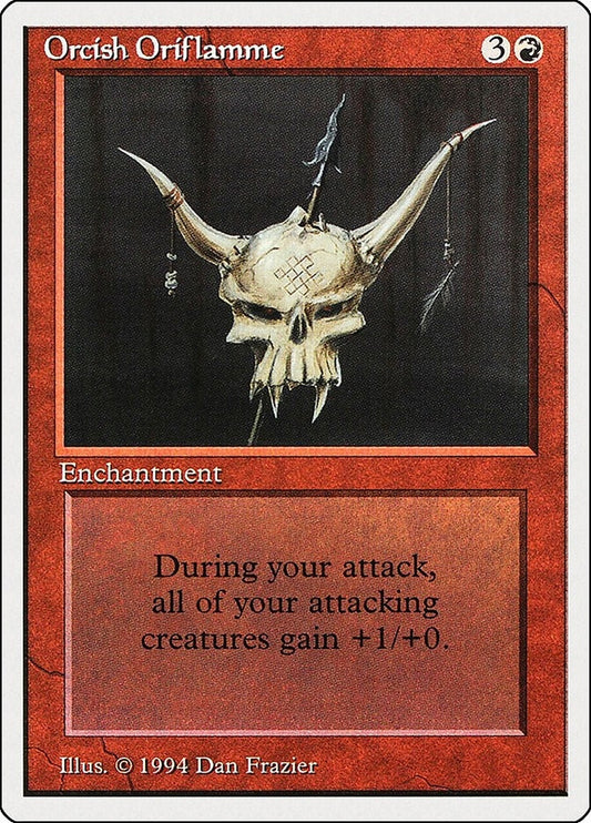 Image for Orcish Oriflamme (169) (Summer Magic) - Magic: The Gathering