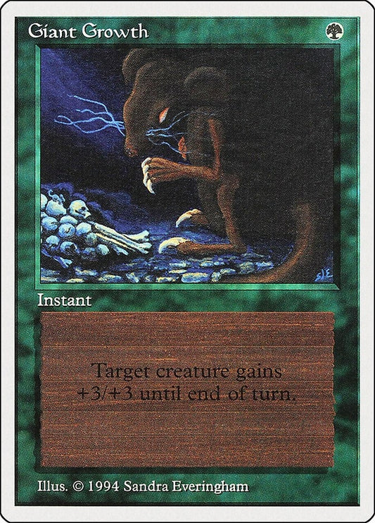Image for Giant Growth (199) (Summer Magic) - Magic: The Gathering