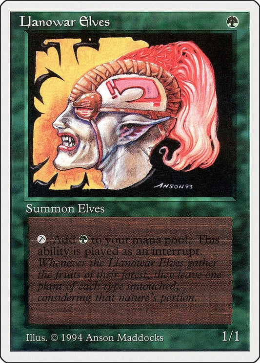Image for Llanowar Elves (211) (Summer Magic) - Magic: The Gathering