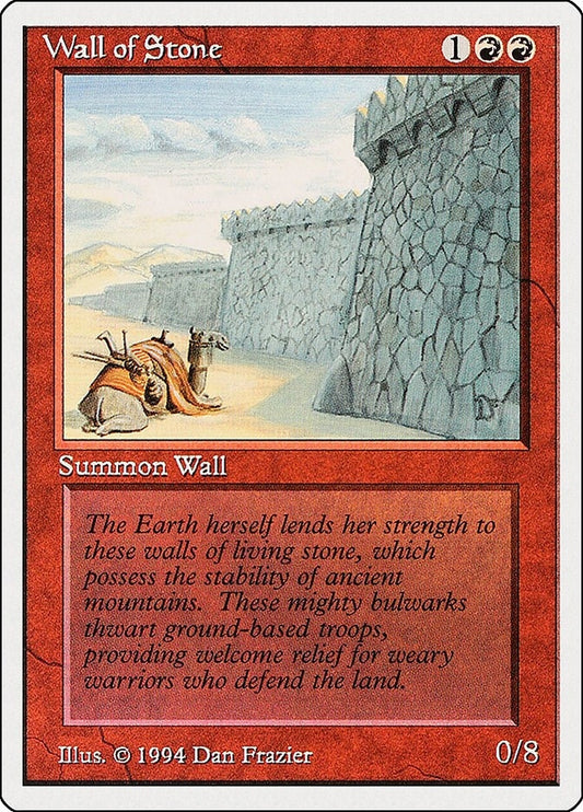 Image for Wall of Stone (184) (Summer Magic) - Magic: The Gathering