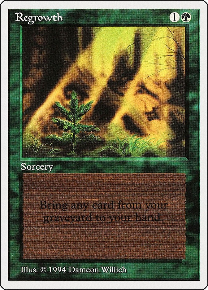 Image for Regrowth (214) (Summer Magic) - Magic: The Gathering