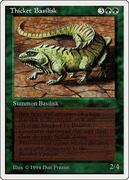 Image for Thicket Basilisk (218) (Summer Magic) - Magic: The Gathering