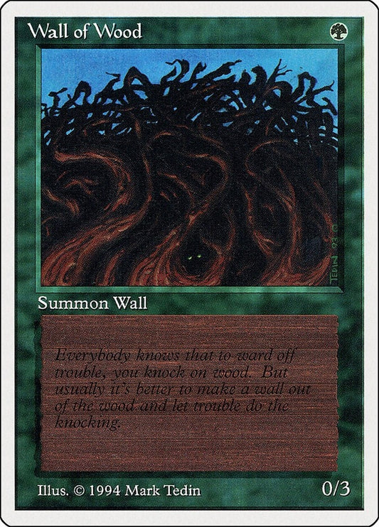 Image for Wall of Wood (226) (Summer Magic) - Magic: The Gathering