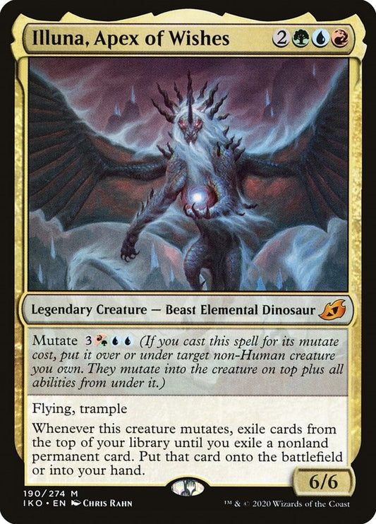 Image for Illuna, Apex of Wishes (190) (Ikoria: Lair of Behemoths) - Magic: The Gathering
