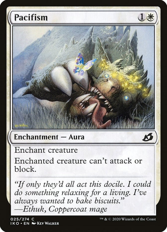 Image for Pacifism (25) (Ikoria: Lair of Behemoths) - Magic: The Gathering