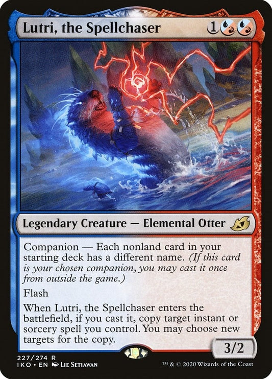 Image for Lutri, the Spellchaser (227) (Ikoria: Lair of Behemoths) - Magic: The Gathering