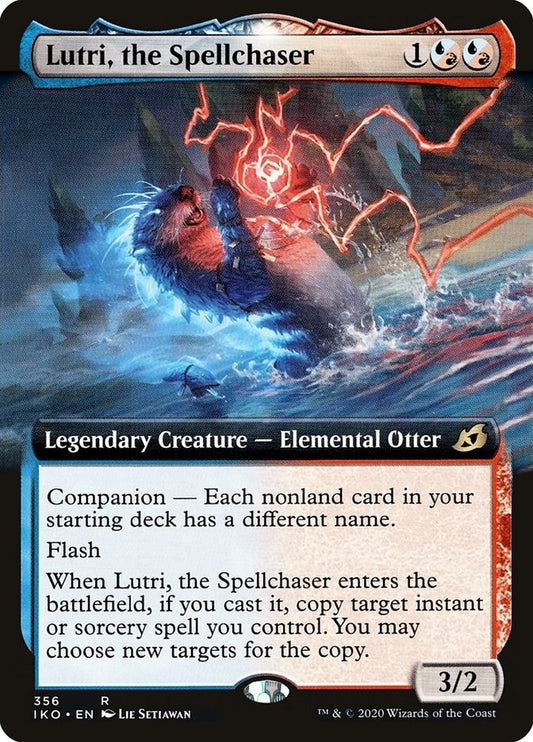 Image for Lutri, the Spellchaser (Extended Art) (356) (Ikoria: Lair of Behemoths) - Magic: The Gathering