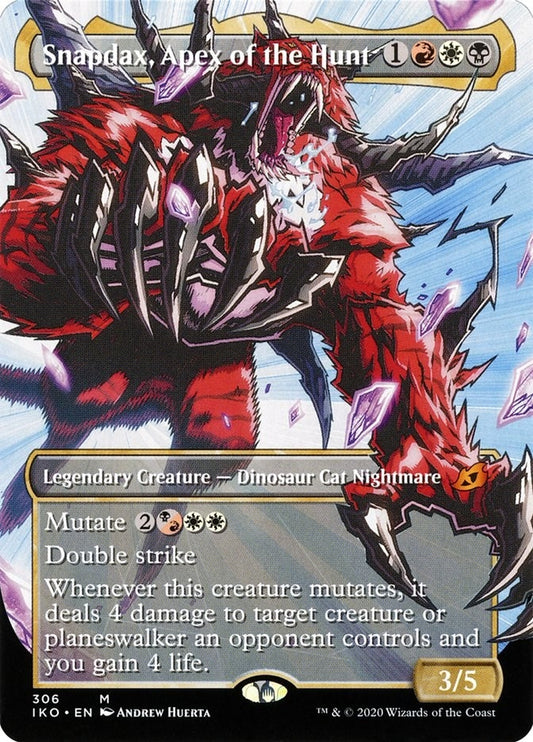 Image for Snapdax, Apex of the Hunt (Showcase) (306) (Ikoria: Lair of Behemoths) - Magic: The Gathering