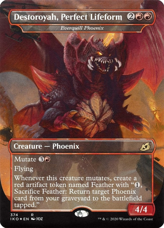 Image for Destoroyah, Perfect Lifeform - Everquill Phoenix (374) (Ikoria: Lair of Behemoths) - Magic: The Gathering