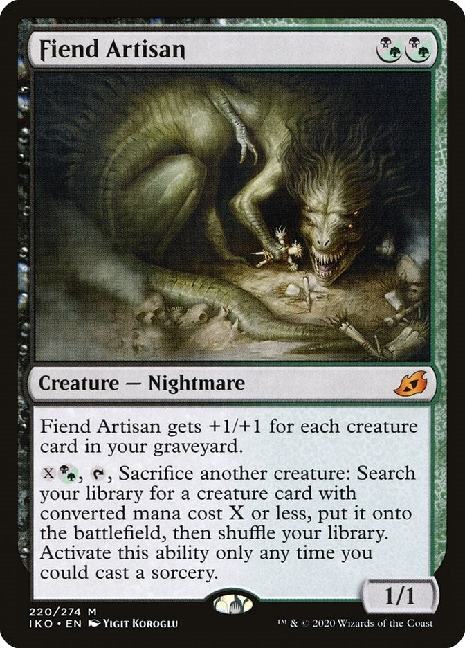 Image for Fiend Artisan (220) (Ikoria: Lair of Behemoths) - Magic: The Gathering