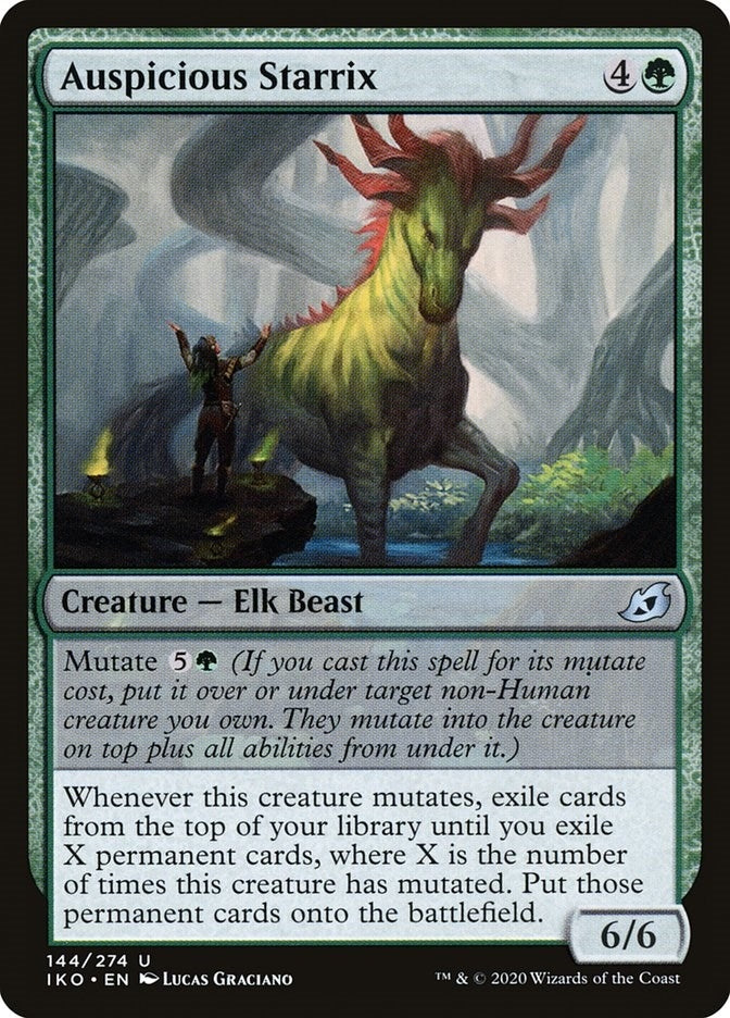 Image for Auspicious Starrix (144) (Ikoria: Lair of Behemoths) - Magic: The Gathering