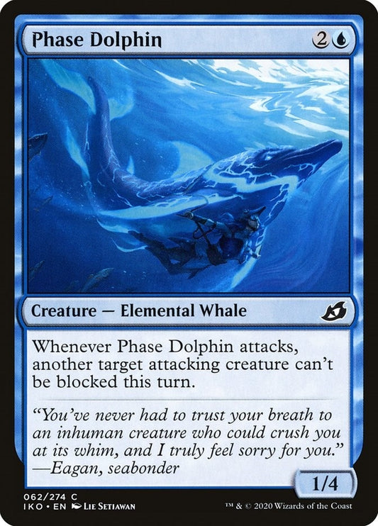 Image for Phase Dolphin (62) (Ikoria: Lair of Behemoths) - Magic: The Gathering