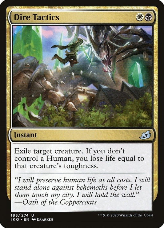 Image for Dire Tactics (183) (Ikoria: Lair of Behemoths) - Magic: The Gathering