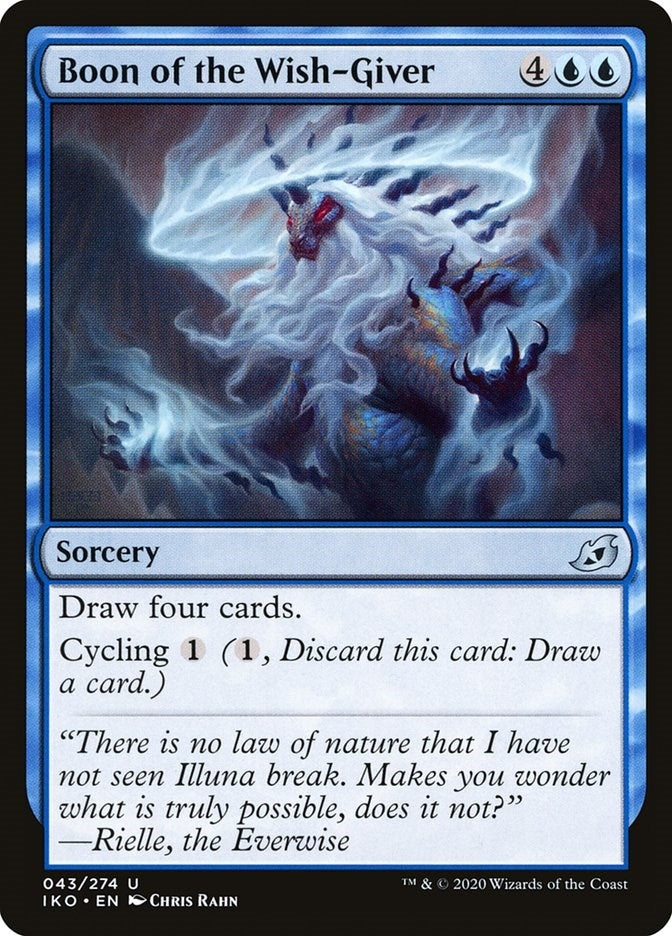 Image for Boon of the Wish-Giver (43) (Ikoria: Lair of Behemoths) - Magic: The Gathering