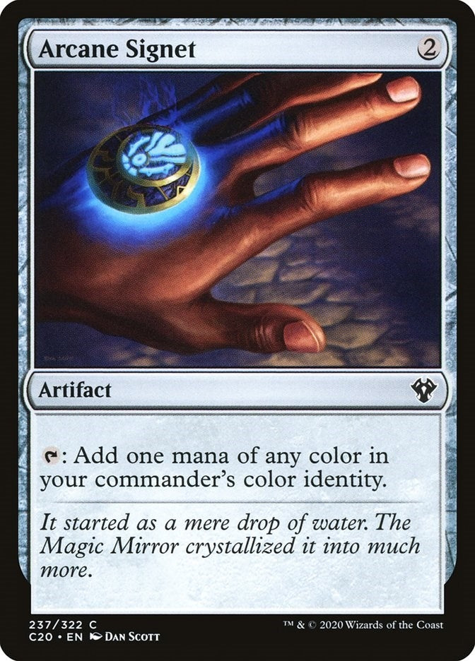 Image for Arcane Signet (237) (Commander 2020) - Magic: The Gathering
