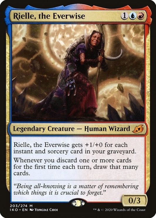 Image for Rielle, the Everwise (203) (Ikoria: Lair of Behemoths) - Magic: The Gathering