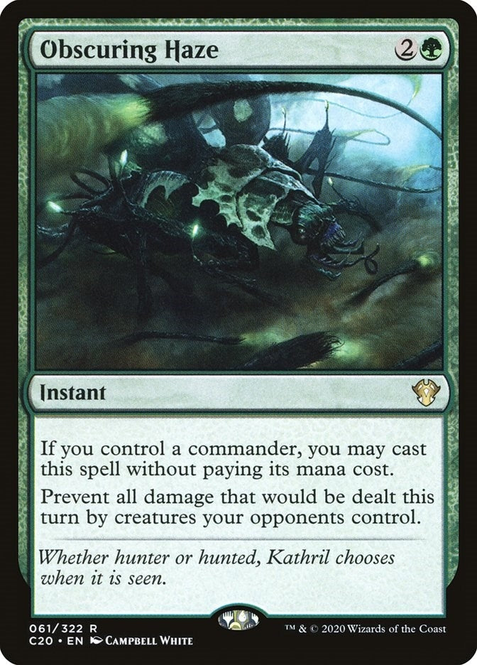 Image for Obscuring Haze (61) (Commander 2020) - Magic: The Gathering