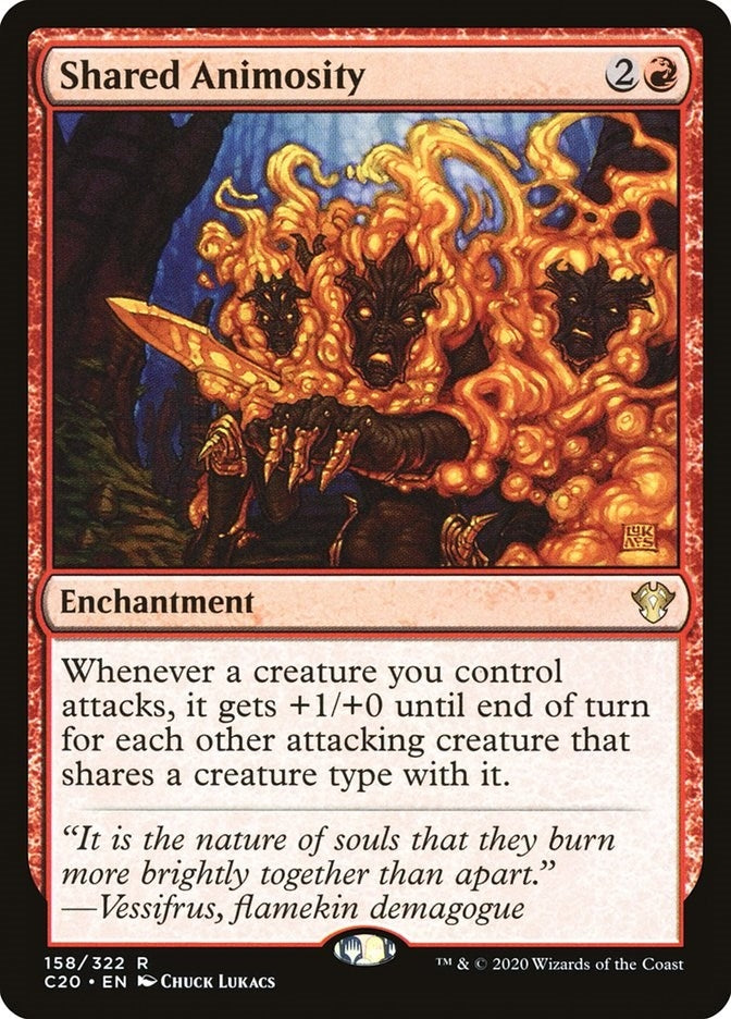 Image for Shared Animosity (158) (Commander 2020) - Magic: The Gathering