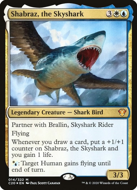 Image for Shabraz, the Skyshark (14) (Commander 2020) - Magic: The Gathering