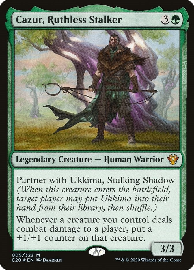 Image for Cazur, Ruthless Stalker (5) (Commander 2020) - Magic: The Gathering