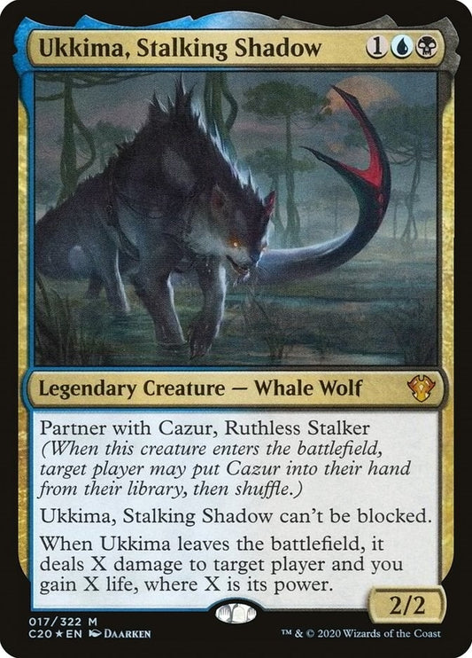 Image for Ukkima, Stalking Shadow (17) (Commander 2020) - Magic: The Gathering