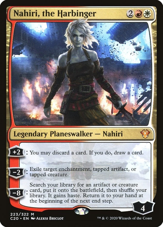 Image for Nahiri, the Harbinger (223) (Commander 2020) - Magic: The Gathering