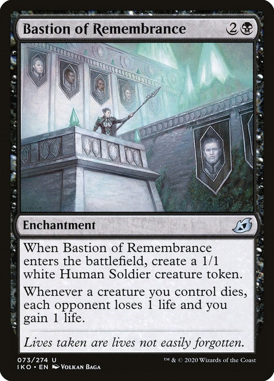 Image for Bastion of Remembrance (73) (Ikoria: Lair of Behemoths) - Magic: The Gathering