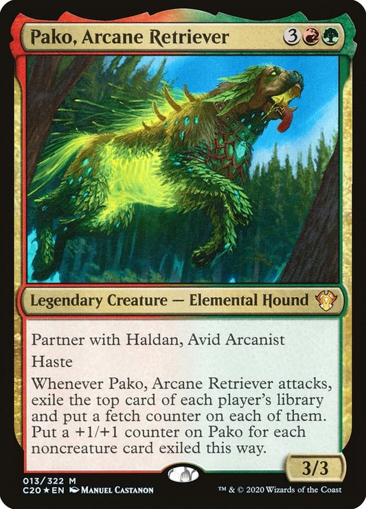 Image for Pako, Arcane Retriever (13) (Commander 2020) - Magic: The Gathering