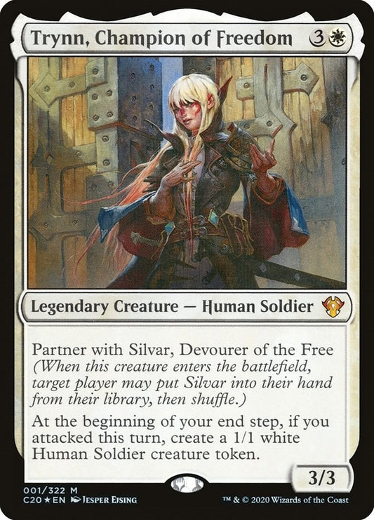 Image for Trynn, Champion of Freedom (1) (Commander 2020) - Magic: The Gathering