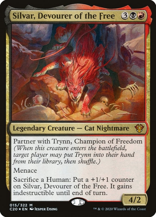 Image for Silvar, Devourer of the Free (15) (Commander 2020) - Magic: The Gathering