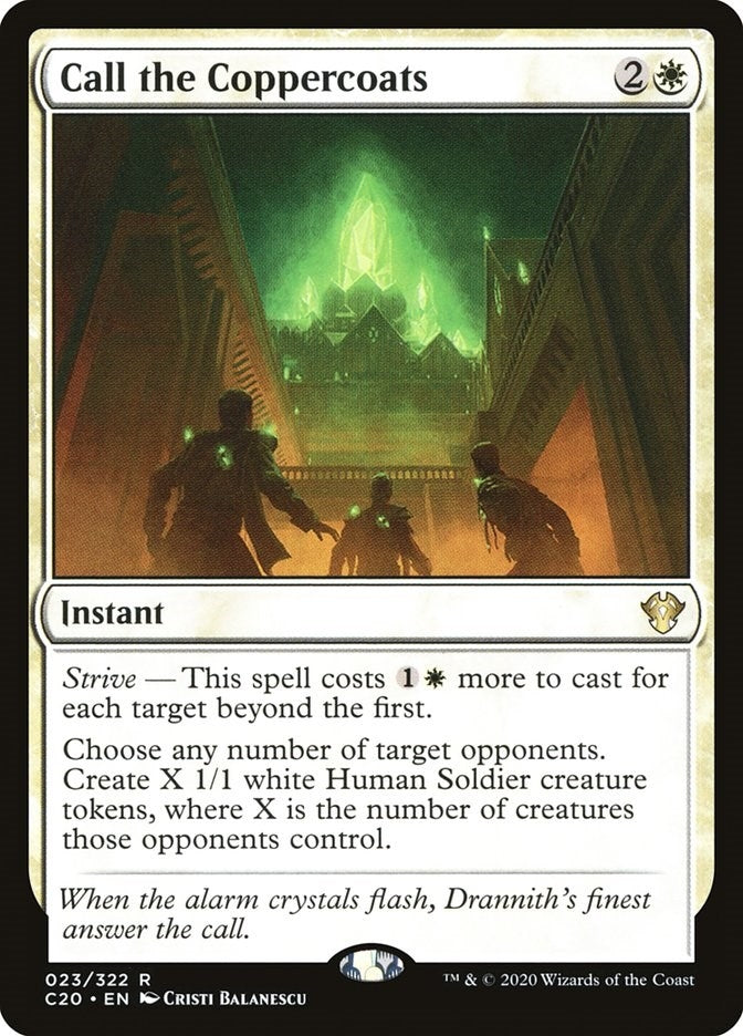 Image for Call the Coppercoats (23) (Commander 2020) - Magic: The Gathering
