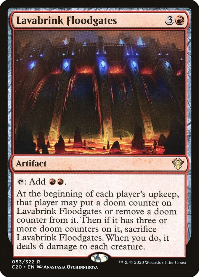 Image for Lavabrink Floodgates (53) (Commander 2020) - Magic: The Gathering