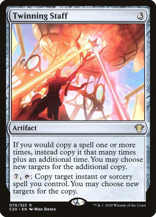 Image for Twinning Staff (70) (Commander 2020) - Magic: The Gathering