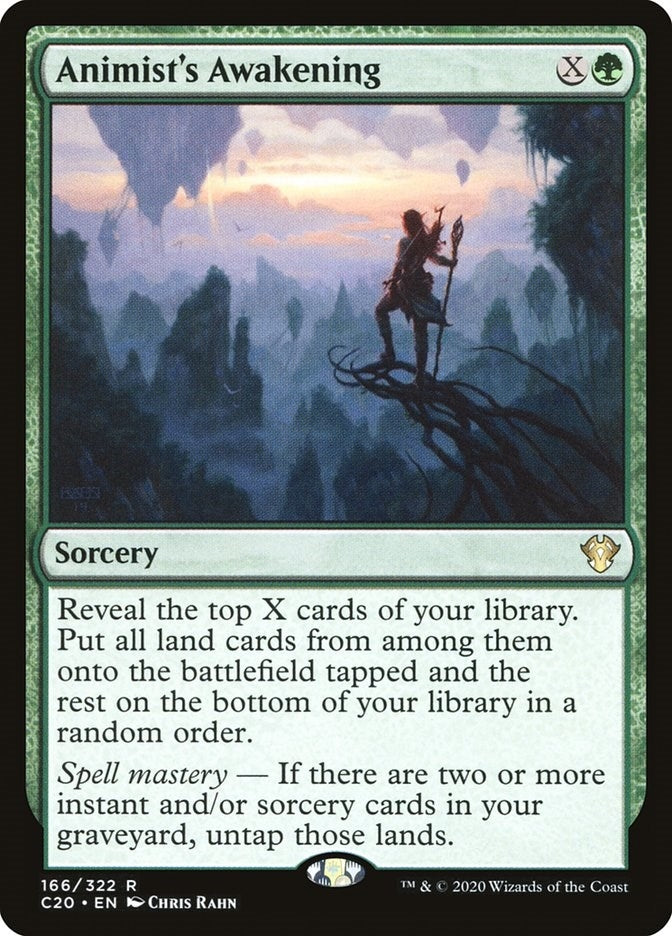 Image for Animist's Awakening (166) (Commander 2020) - Magic: The Gathering