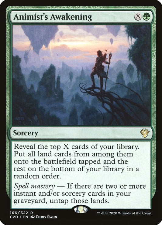 Image for Animist's Awakening (166) (Commander 2020) - Magic: The Gathering