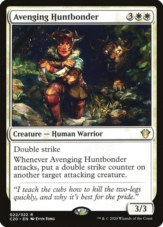 Image for Avenging Huntbonder (22) (Commander 2020) - Magic: The Gathering