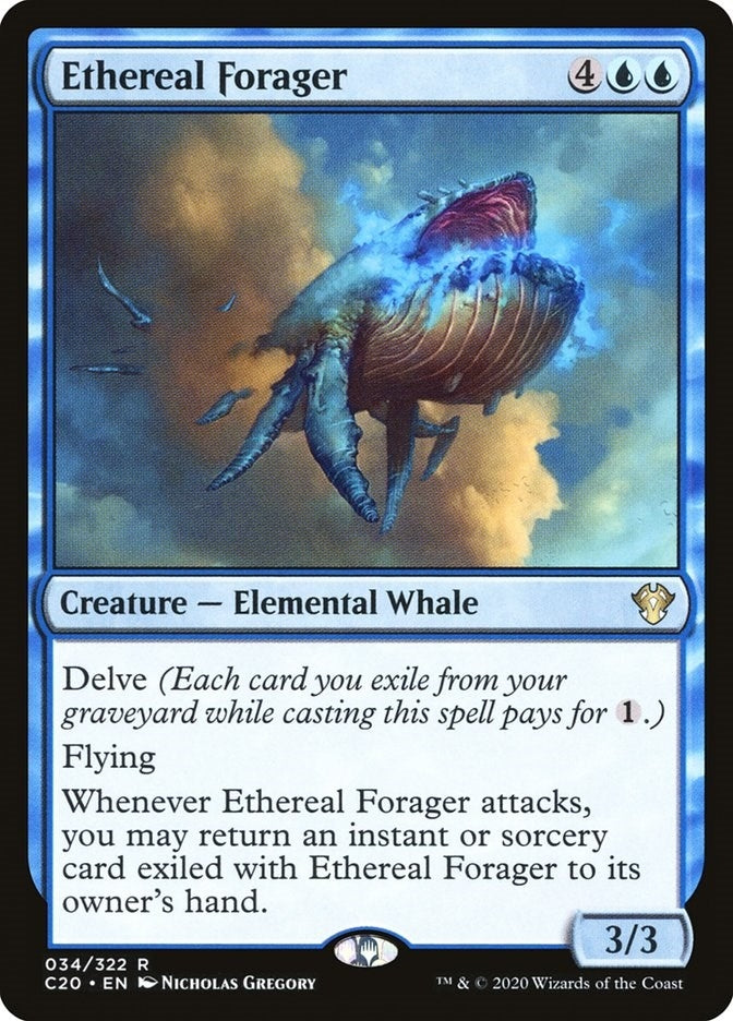 Image for Ethereal Forager (34) (Commander 2020) - Magic: The Gathering
