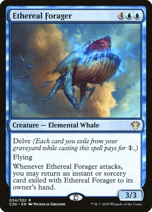 Image for Ethereal Forager (34) (Commander 2020) - Magic: The Gathering