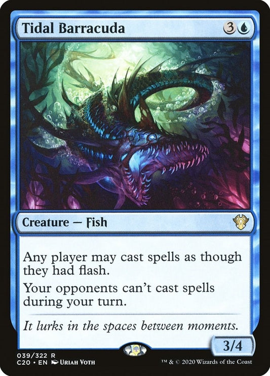 Image for Tidal Barracuda (39) (Commander 2020) - Magic: The Gathering