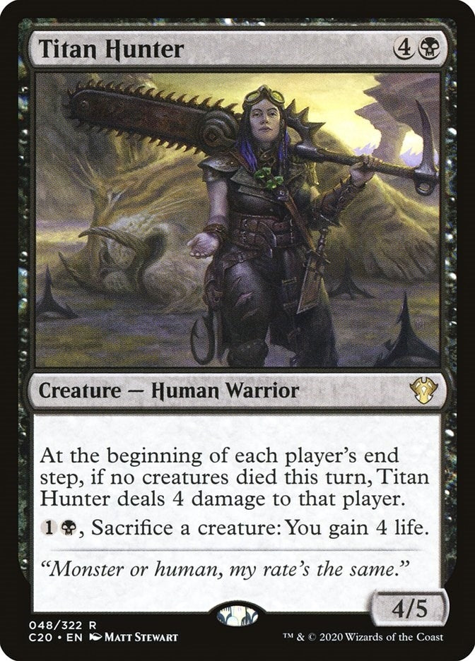 Image for Titan Hunter (48) (Commander 2020) - Magic: The Gathering