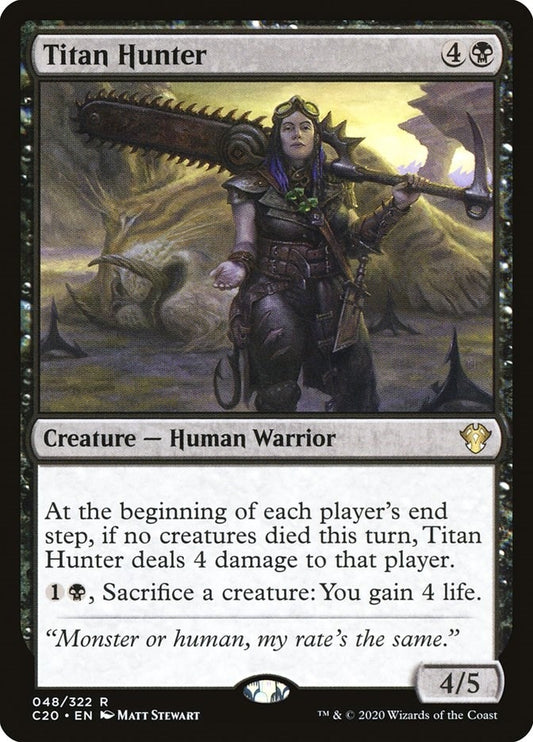 Image for Titan Hunter (48) (Commander 2020) - Magic: The Gathering