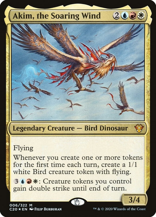 Image for Akim, the Soaring Wind (6) (Commander 2020) - Magic: The Gathering