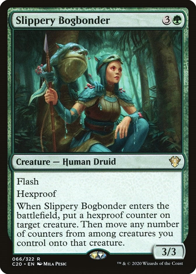 Image for Slippery Bogbonder (66) (Commander 2020) - Magic: The Gathering