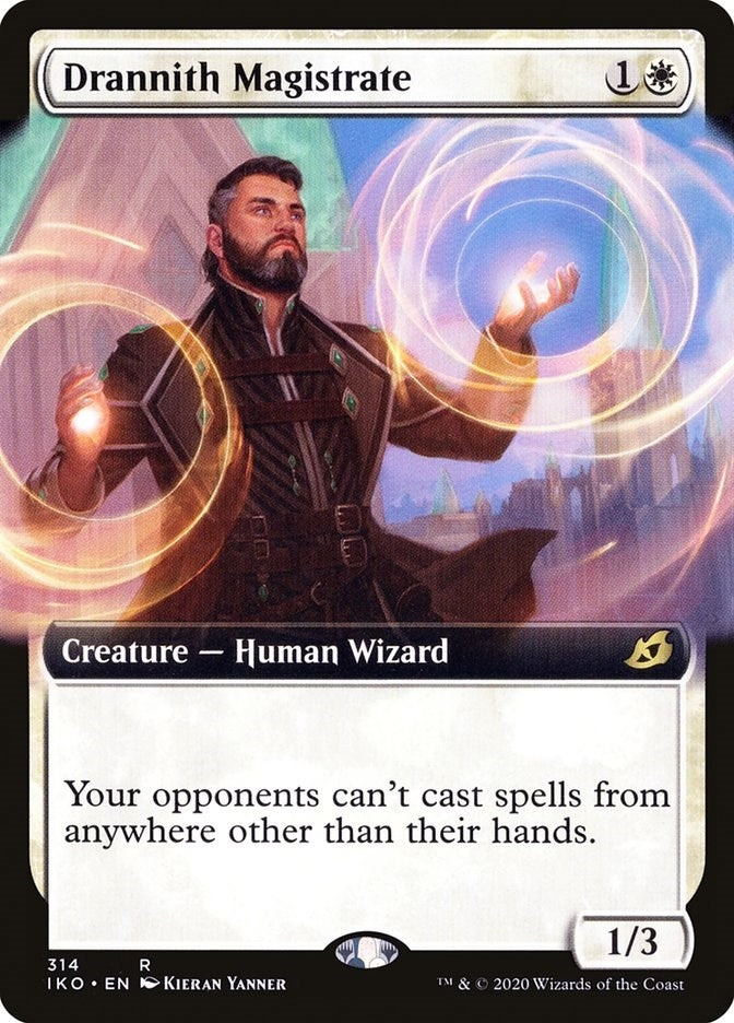 Image for Drannith Magistrate (Extended Art) (314) (Ikoria: Lair of Behemoths) - Magic: The Gathering