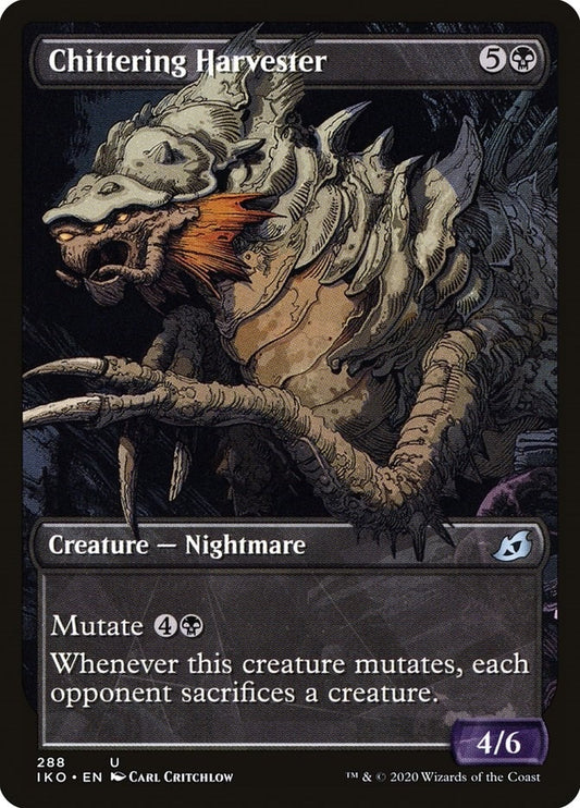 Image for Chittering Harvester (Showcase) (288) (Ikoria: Lair of Behemoths) - Magic: The Gathering