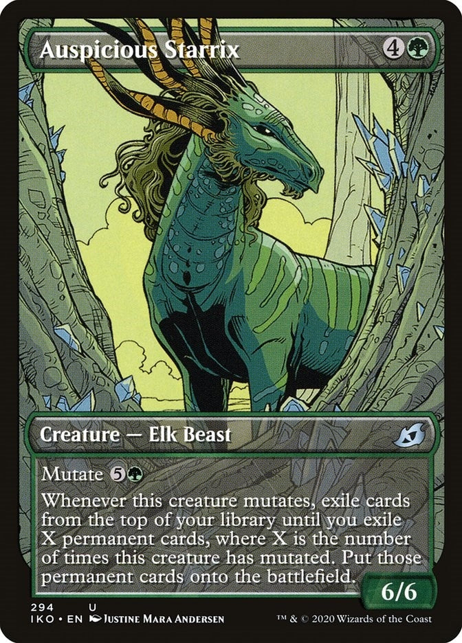 Image for Auspicious Starrix (Showcase) (294) (Ikoria: Lair of Behemoths) - Magic: The Gathering