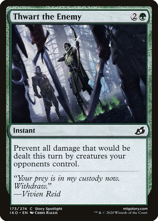 Image for Thwart the Enemy (173) (Ikoria: Lair of Behemoths) - Magic: The Gathering