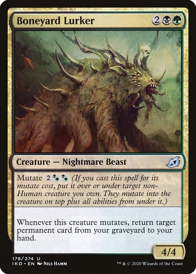 Image for Boneyard Lurker (178) (Ikoria: Lair of Behemoths) - Magic: The Gathering