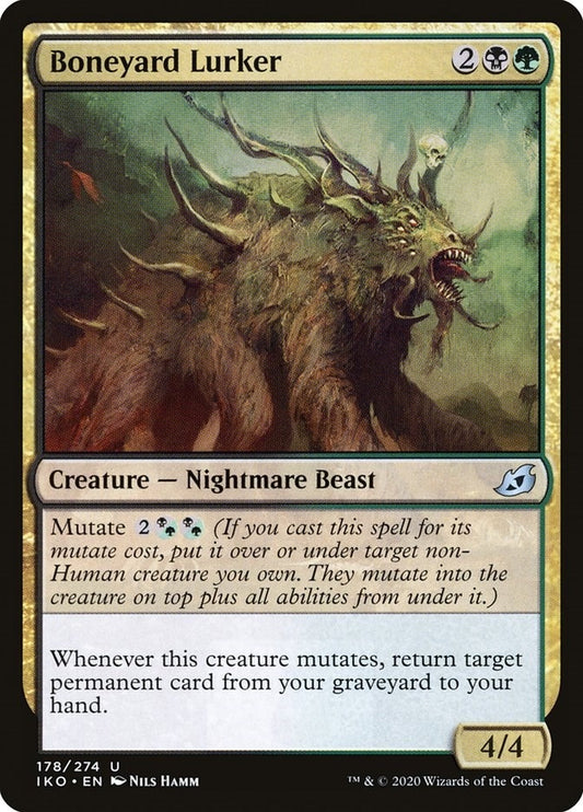 Image for Boneyard Lurker (178) (Ikoria: Lair of Behemoths) - Magic: The Gathering