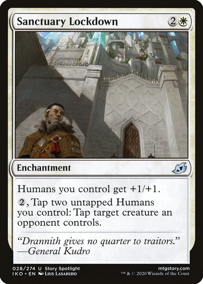Image for Sanctuary Lockdown (28) (Ikoria: Lair of Behemoths) - Magic: The Gathering